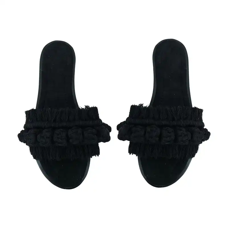 صندل زنانه مدل مکرومه