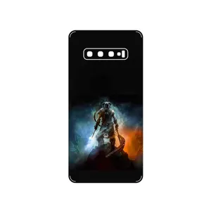 MAHOOT Skyrim Game Series Cover Sticker for Samsung Galaxy S10 Plus