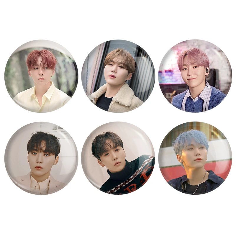 مگنت خندالو طرح سونگ کوان گروه سونتین Seventeen کد 1303A مجموعه 6 عددی