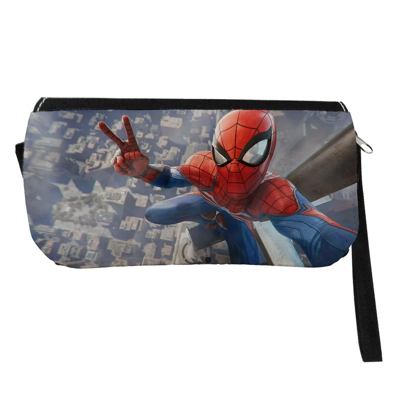  جامدادی طرح مرد عنکبوتی مدل دو زیپ کد 142