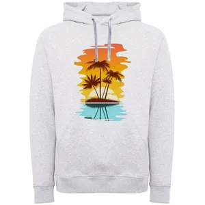 هودی زنانه مدل غروب جزیره