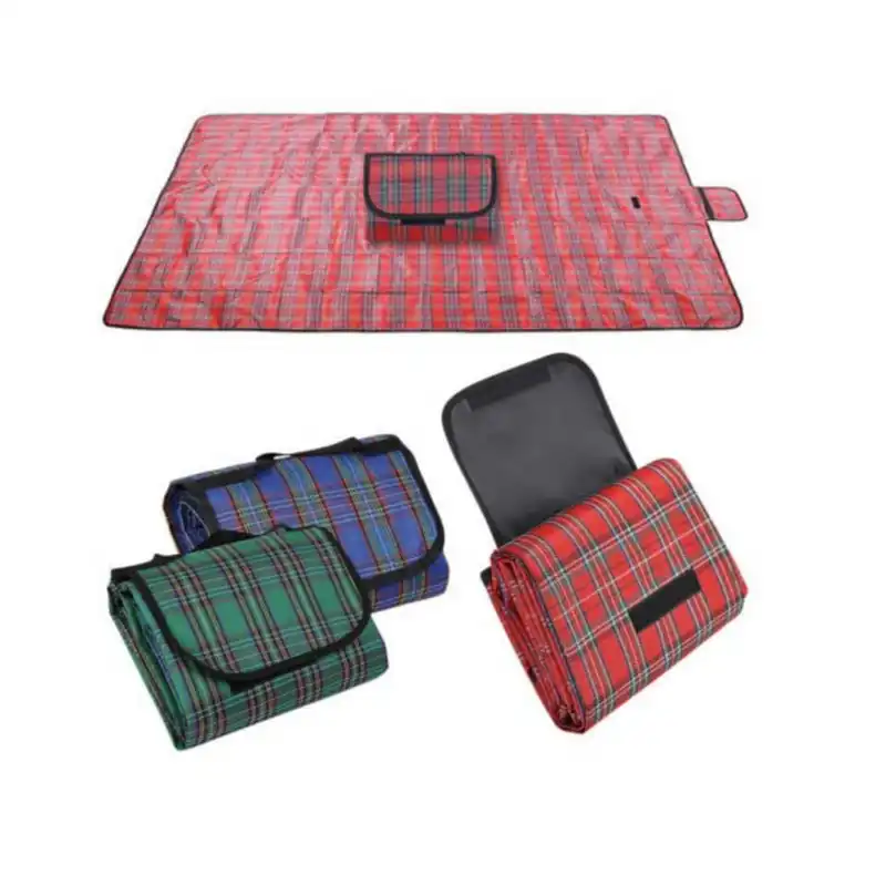 زیر انداز سفری مدل شطرنجی