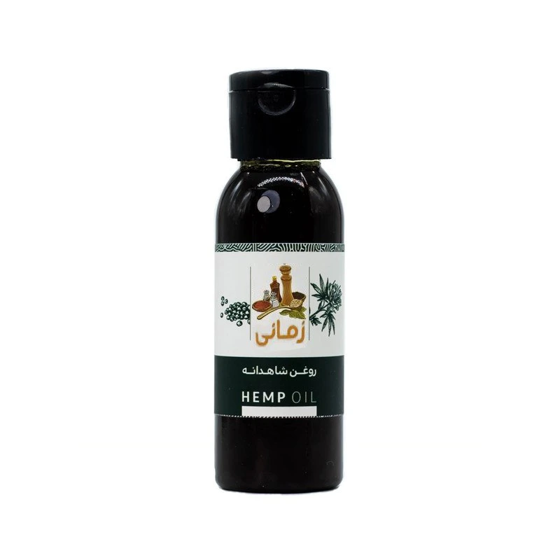 روغن شاهدانه زمانی مدل پرس سرد حجم 260 میلی لیتر