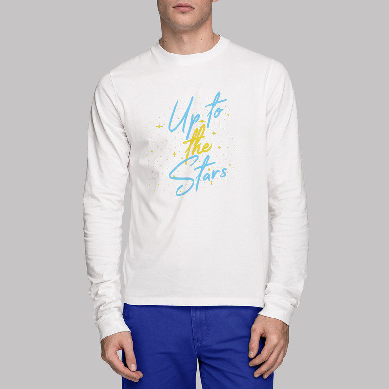 تیشرت آستین بلند مردانه مدل T015W