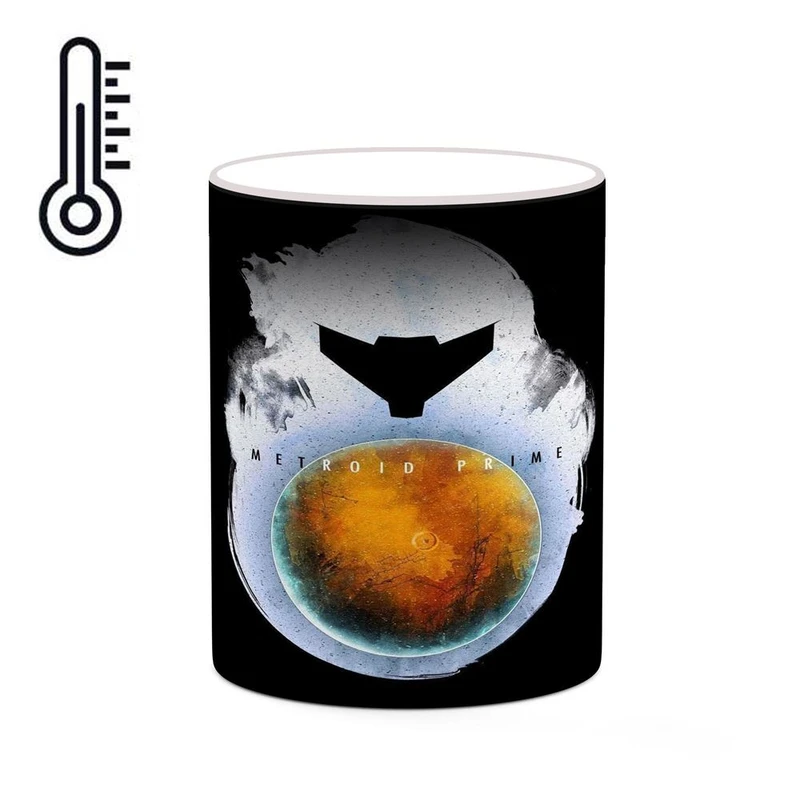 ماگ حرارتی کاکتی مدل بازی متروید پرایم Metroid Prime کد mgh29555