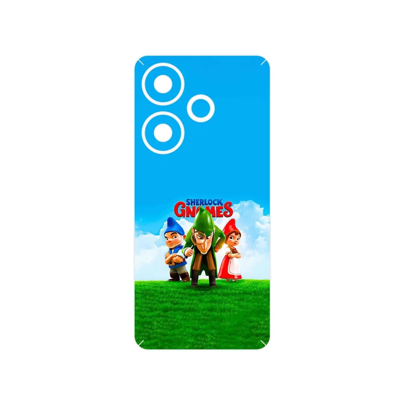 برچسب پوششی ماهوت مدل Sherlock Gnomes مناسب برای گوشی موبایل شیائومی Poco F6