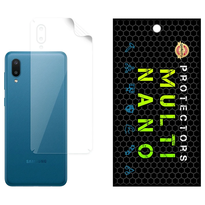 محافظ پشت شفاف نانو هیدروژل مولتی نانو مدل X-F1T مناسب برای گوشی موبایل سامسونگ Galaxy M02
