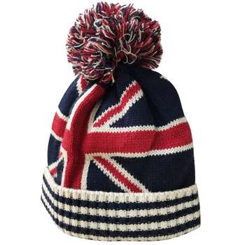 کلاه بافتنی طرح پرچم بریتانیا کد 1