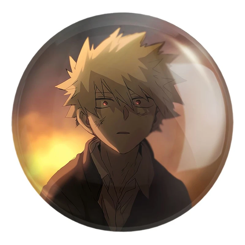 پیکسل خندالو طرح باکوگو کاتسوکی انیمه آکادمی قهرمان من کد 11579 مدل بزرگ