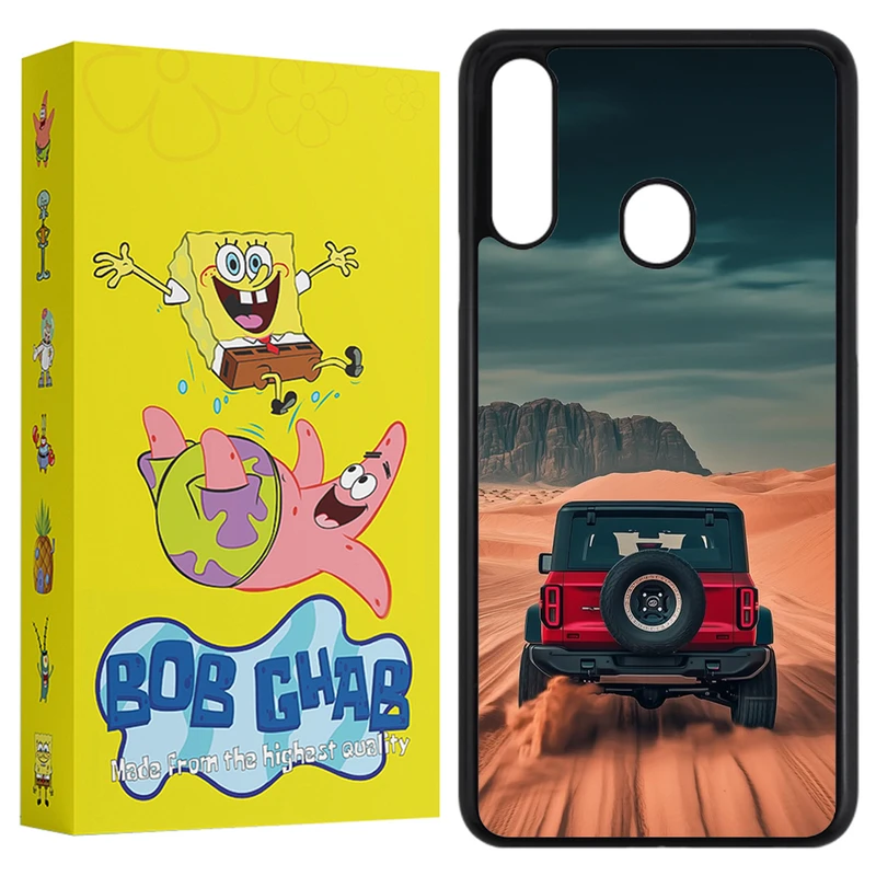 کاور باب قاب طرح ماشین مدل BCPA20S مناسب برای گوشی موبایل سامسونگ Galaxy A20s