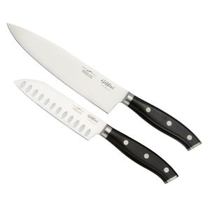 نقد و بررسی چاقو آشپزخانه جی فی نی مدل G-5+2 مجموعه 2 عددی توسط خریداران