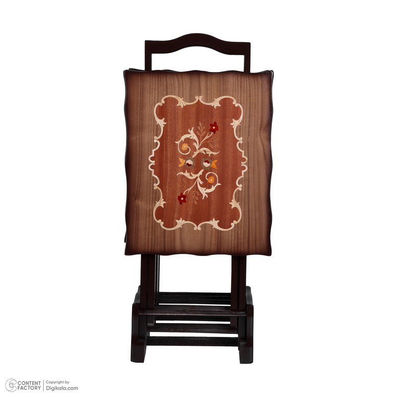 میز عسلی مدل تاشو کد m05 بسته 4 عددی