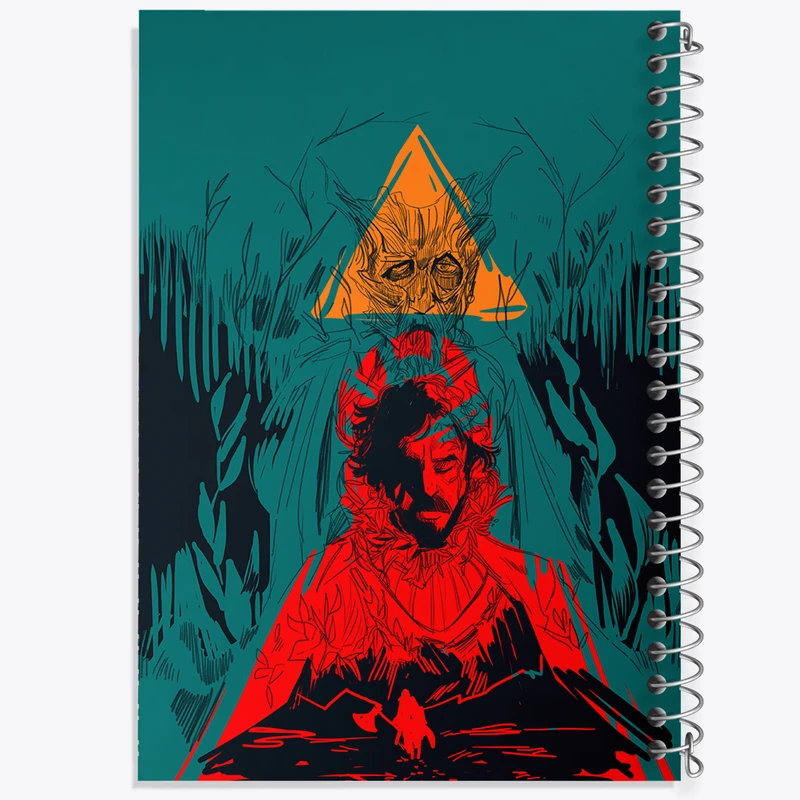 دفتر شطرنجی 50 برگ خندالو مدل بازی آلن ویک (Alan Wake) کد 31312