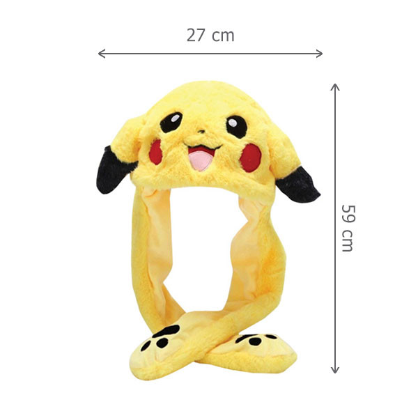 کلاه ایفای نقش مدل شخصیت پوکمون پیکاچو