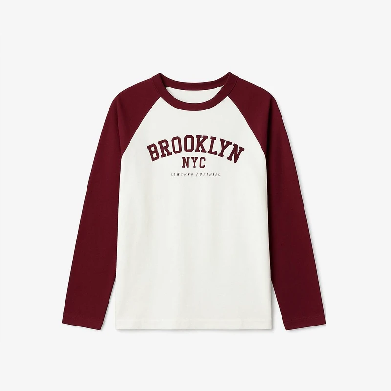 تی‌شرت آستین بلند بچگانه جورج مدل BROOKLYN