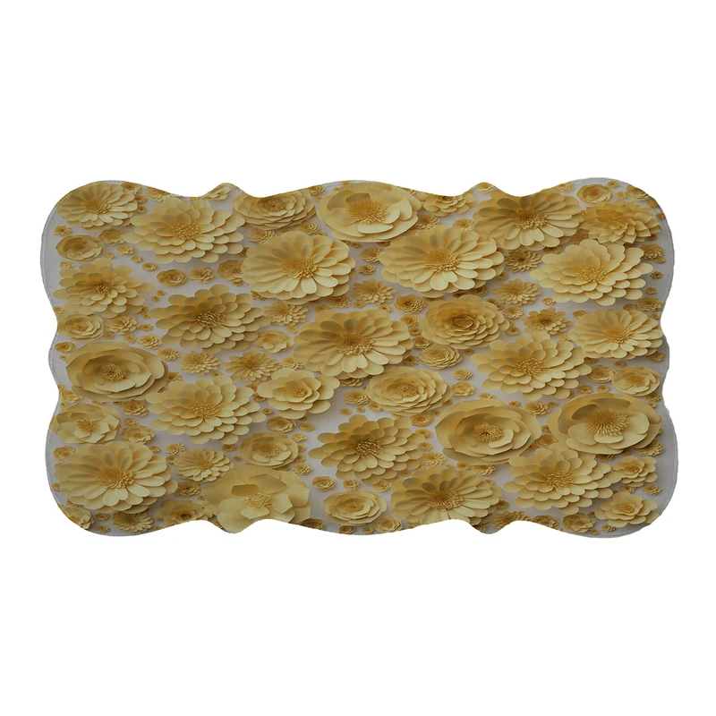 پادری مدل دالبر طرح گل کد 5917 سایز 110×60 سانتی متر