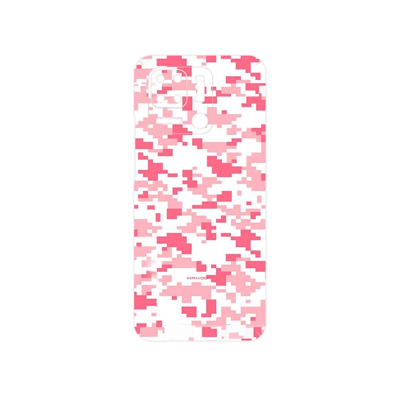 برچسب پوششی ماهوت مدل Army_Pink_Pixel مناسب برای گوشی موبایل شیائومی Redmi 10 Power