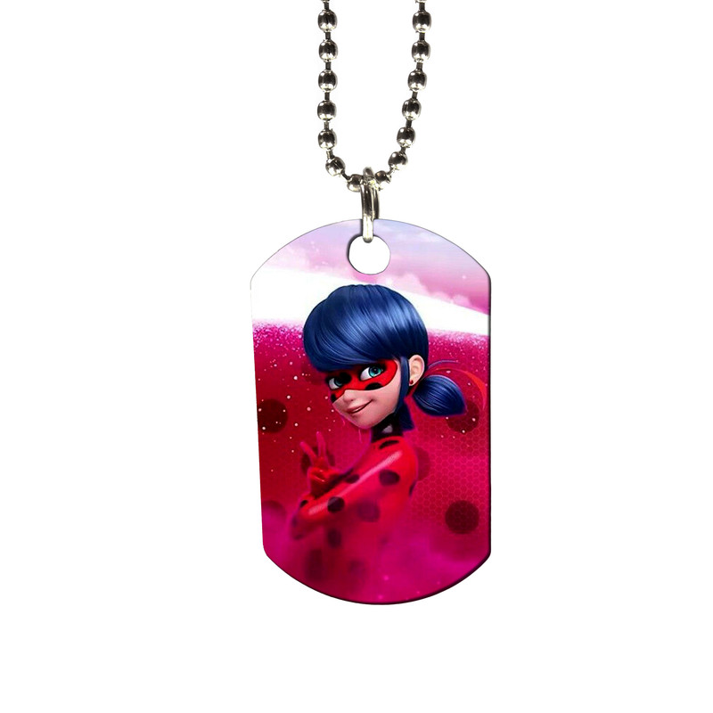 گردنبند دخترانه طرح دختر کفشدوزکی کد G-59