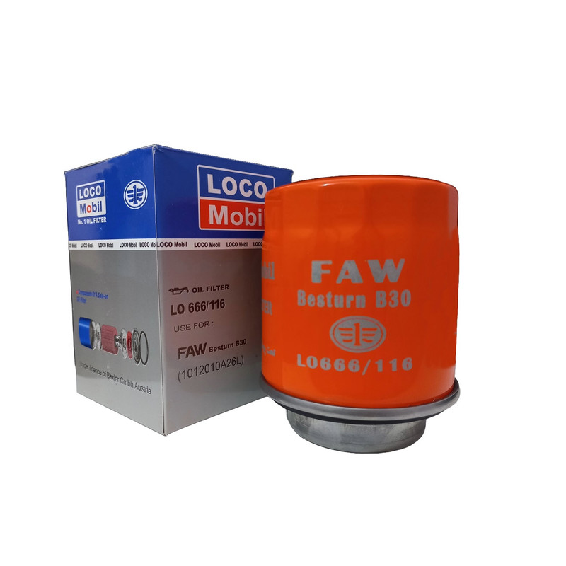 فیلتر روغن خودرو لوکوموبیل مدل 116/LO666 مناسب برای فاو بسترن B30