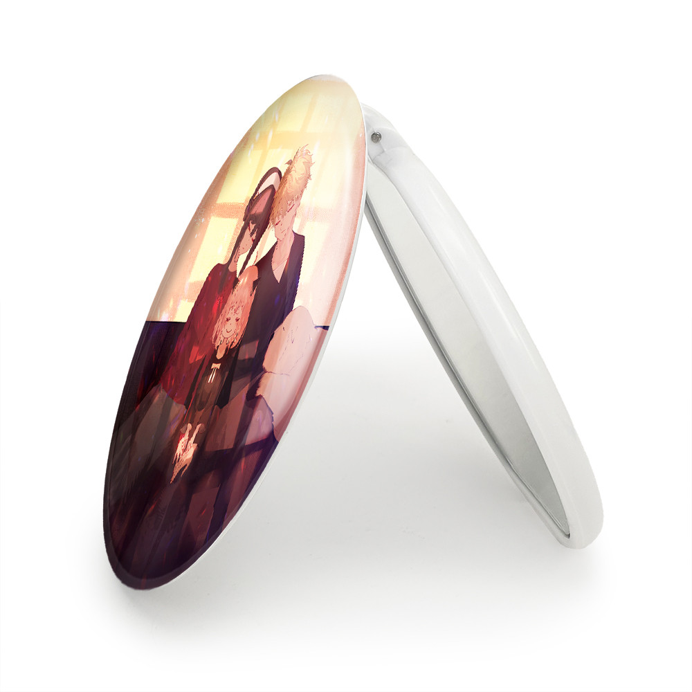 آینه جیبی خندالو طرح خانواده فورجر انیمه اسپای ایکس فمیلی Spy x Family مدل تاشو کد 15546