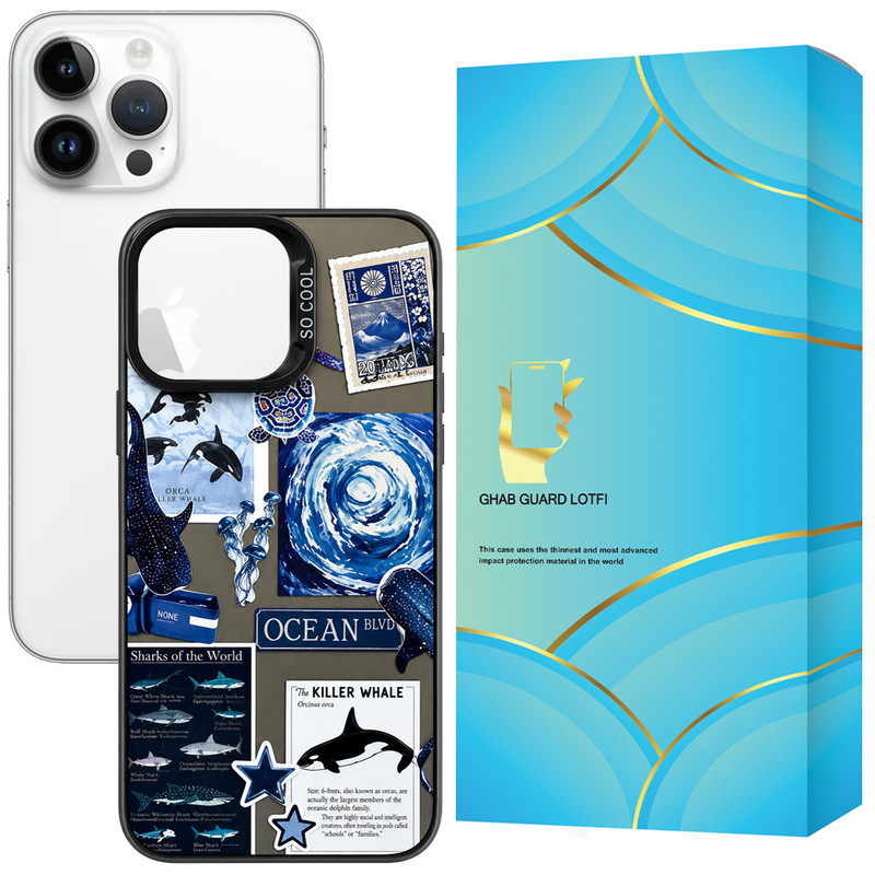 کاور قاب گارد لطفی مدل SOCOCEN مناسب برای گوشی موبایل اپل iPhone 14 Pro Max