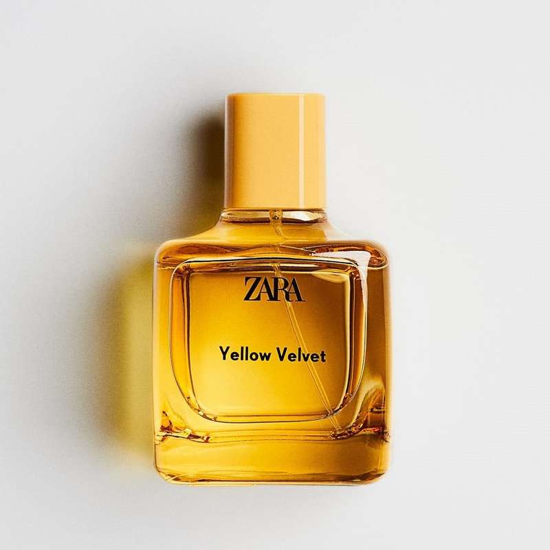 ادو تویلت زنانه زارا مدل Yellow velvet حجم 80 میلی لیتر