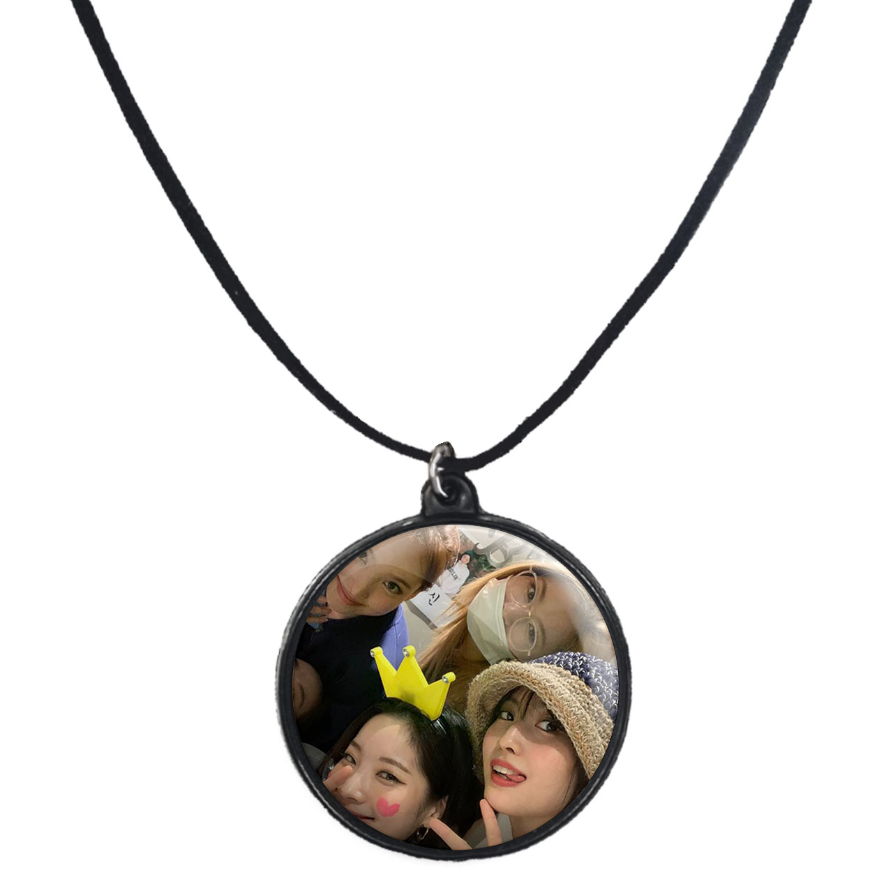 گردنبند پرمانه طرح تو ایس کد pmb.19678 مدل دو طرفه