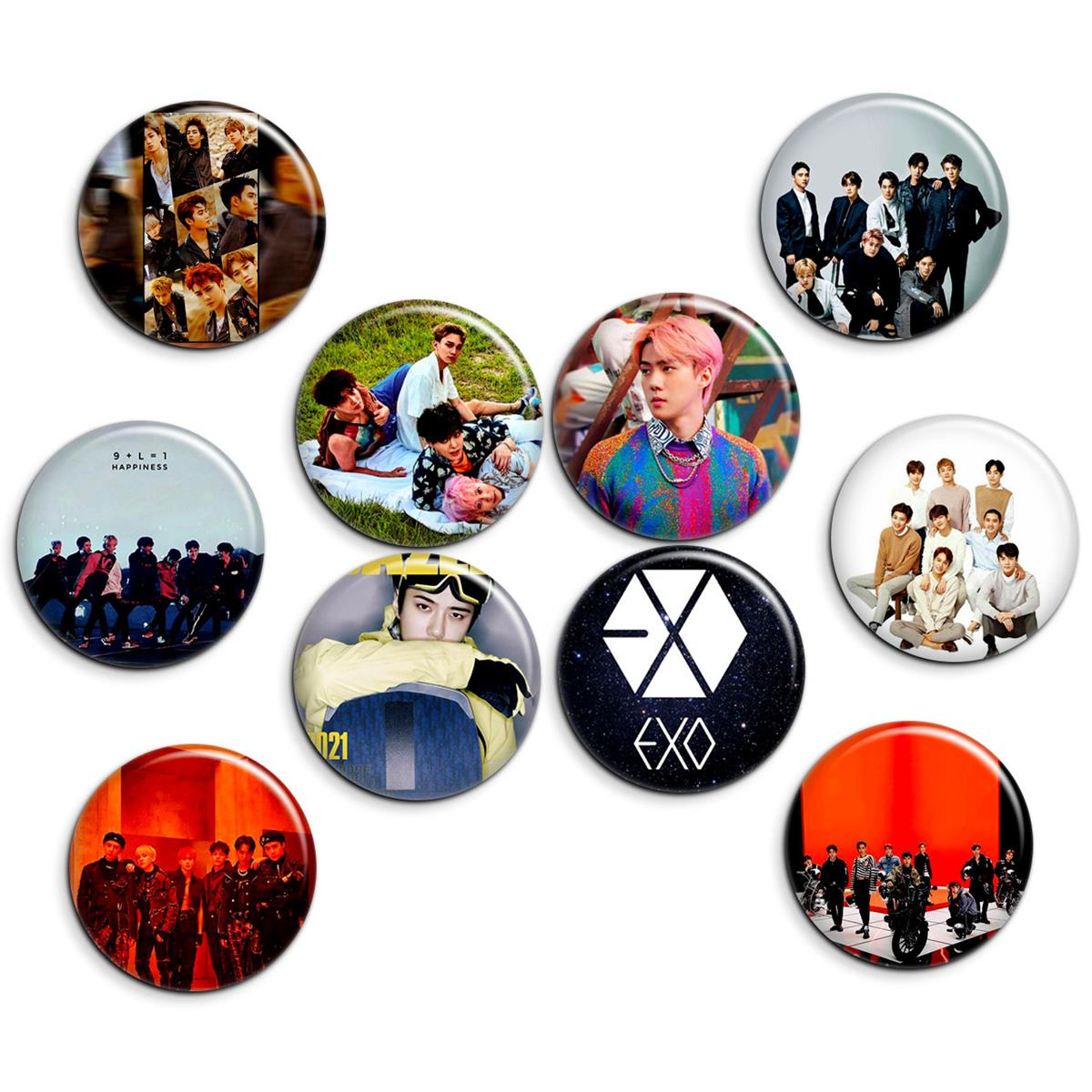 پیکسل پرمانه طرح exo کد pmg.5389 مجموعه 10 عددی