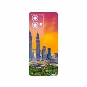 MAHOOT City of Kuala Lumpur Cover Sticker for Motorola Moto G84