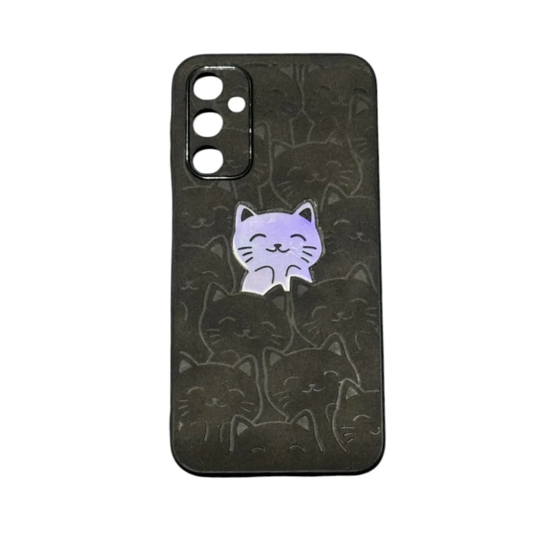 كاور طرح گربه ای کد 8989 مناسب برای گوشی موبایل سامسونگ Galaxy A15