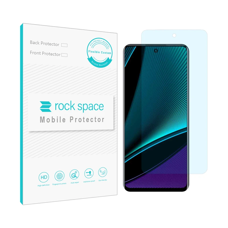 محافظ صفحه نمایش آنتی بلو راک اسپیس کد BLU مناسب برای گوشی موبایل اینفینیکس Note 11s