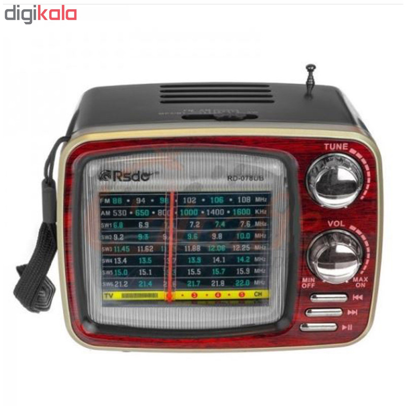 رادیو ار اس دی او مدل RD-078UBT رادیو ار اس دی او مدل RD-078UBT