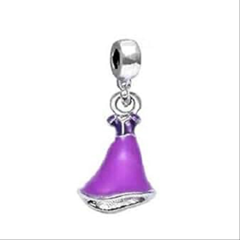 آویز گردنبند نقره زنانه پاندورا مدل Princess dress 6592