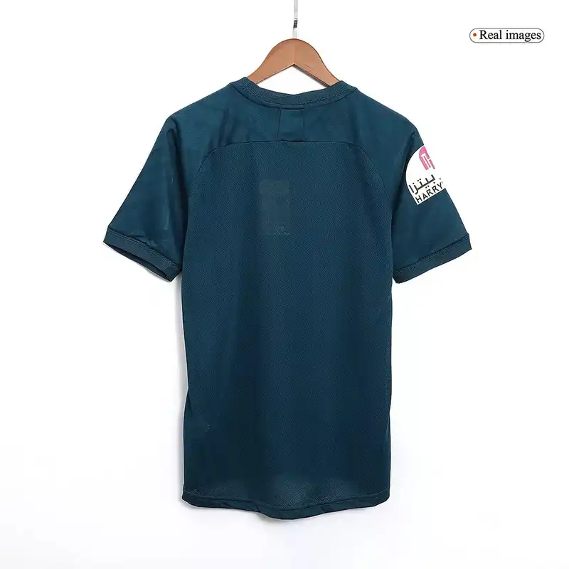 تی شرت  آستین کوتاه ورزشی مردانه مدل النصر عربستان پلیری کد Away 2023