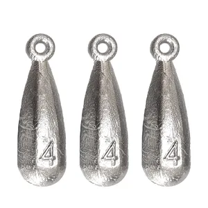 سرب ماهیگیری مدل اشکی کد 4-110g بسته 3 عددی