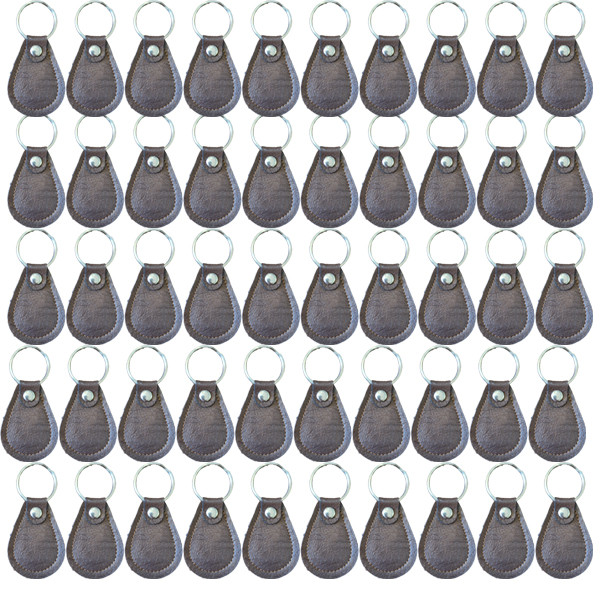 تگ RFID مدل جاسوئیچی چرمی 125KHZ Em-125-g بسته ۵۰ عددی