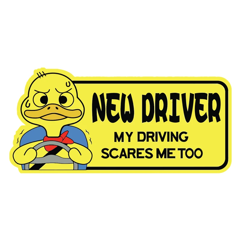 برچسب خودرو پویا مارکت طرح راننده جدید کد 4091