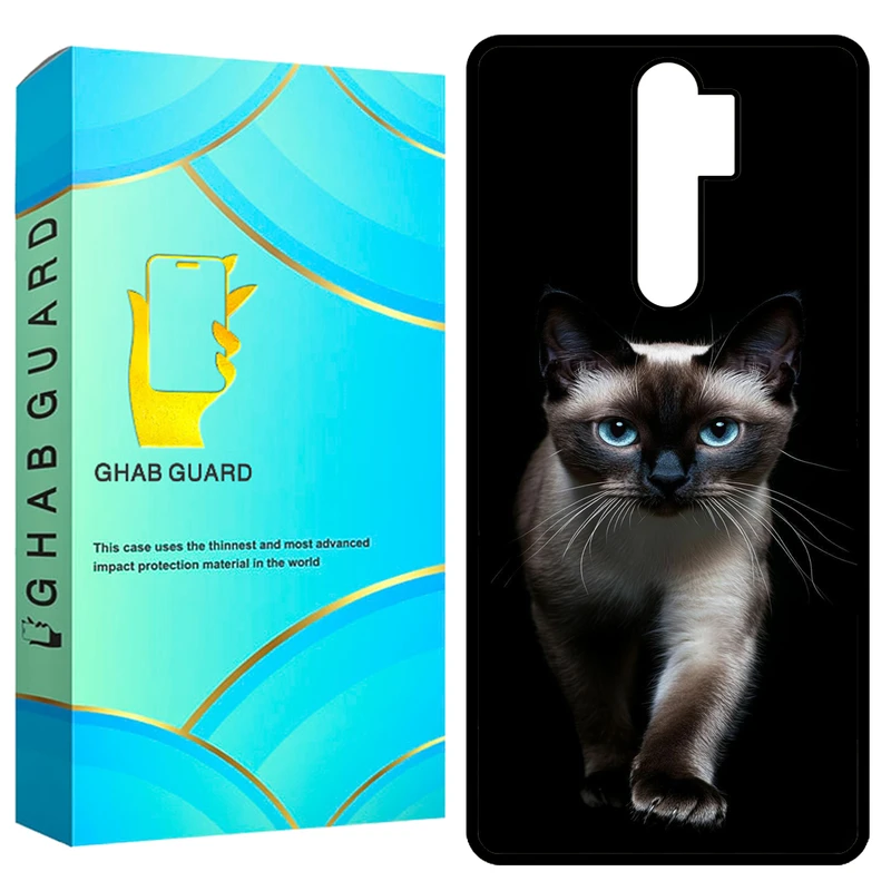 کاور قاب گارد طرح گربه مدل GCHPN8P مناسب برای گوشی موبایل شیائومی Redmi Note 8 Pro