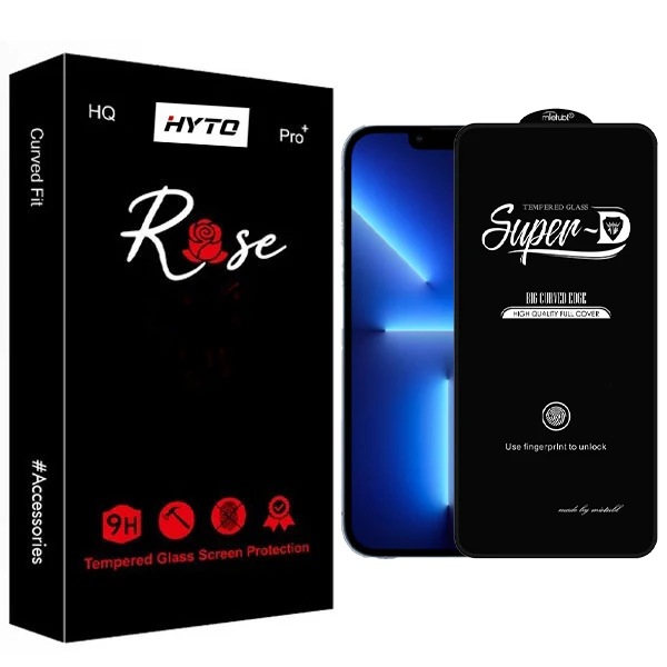 محافظ صفحه نمایش هیتو مدل Rose SuperD Glavers مناسب برای گوشی موبایل اپل Iphone 13 Pro max