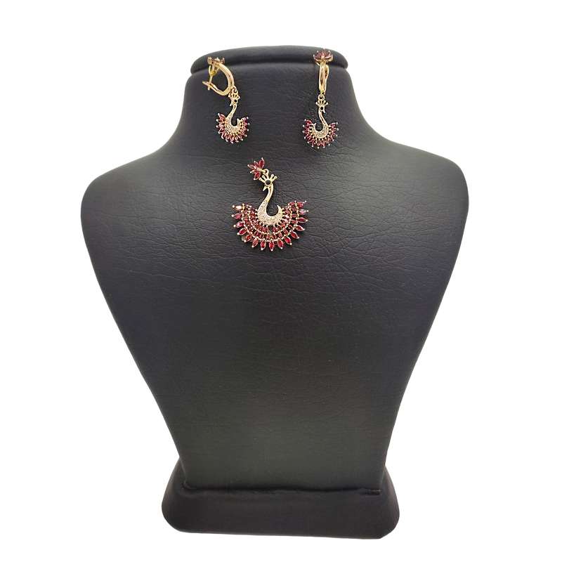 نیم ست زنانه ژوپینگ مدل طاووس