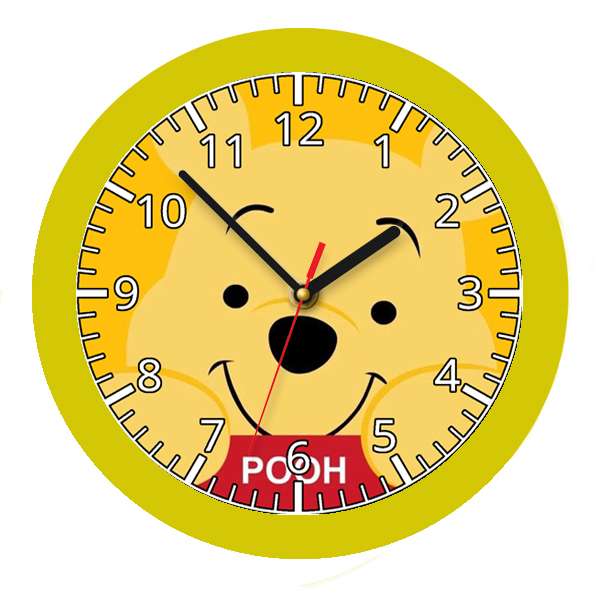 ساعت دیواری کودک مدل pooh