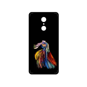 MAHOOT Rainbow Hair Digital Art Cover Sticker for Xiaomi REDMI 5
