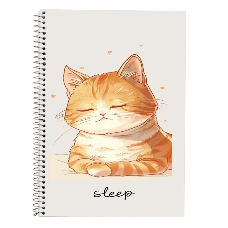 دفتر لغت 50 برگ مدوپد طرح سگ و گربه کد DF17342