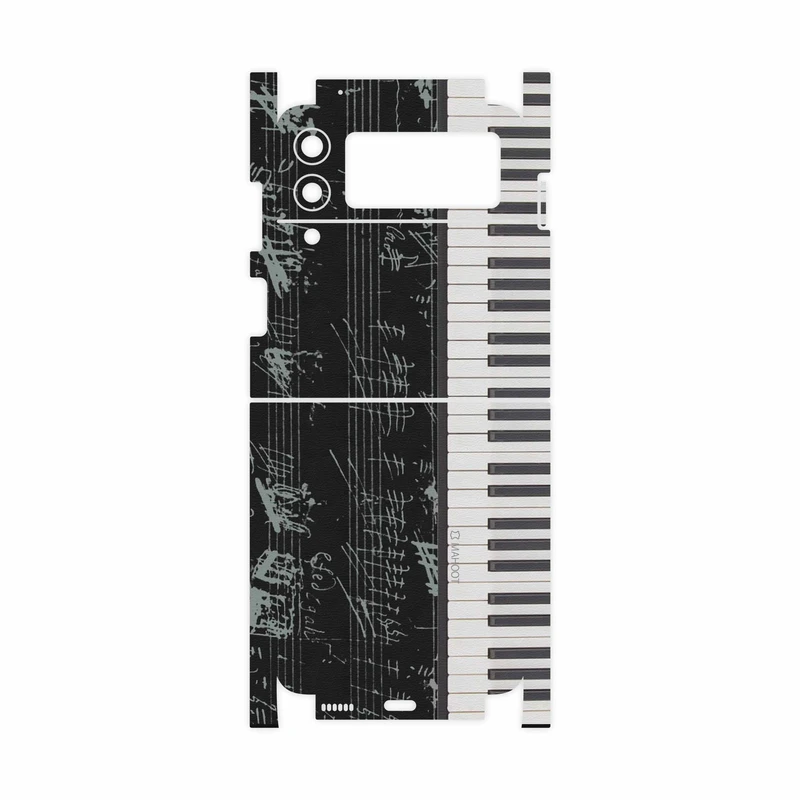 برچسب پوششی ماهوت مدل Piano-Instrument-FullSkin مناسب برای گوشی موبایل سامسونگ Galaxy Z Flip3 5G