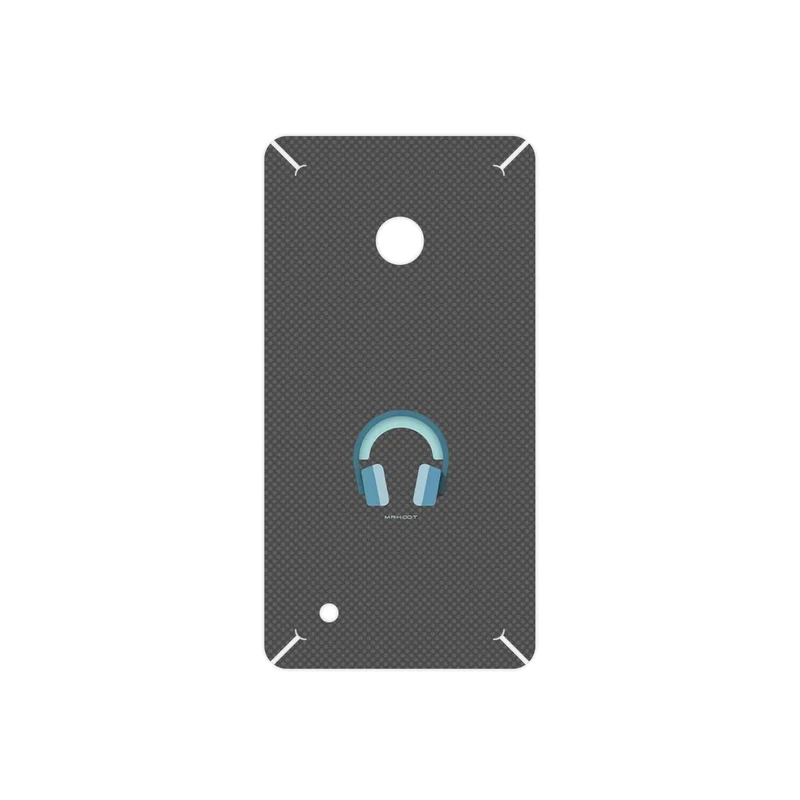 برچسب پوششی ماهوت مدل Minimal Headphone Icon مناسب برای گوشی موبایل نوکیا Lumia 530