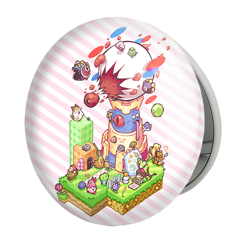 آینه جیبی خندالو طرح بازی متروید (Metroid) مدل تاشو کد 35636