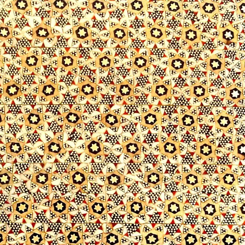 ست جعبه دستمال کاغذی و سطل خاتم کاری کد S122