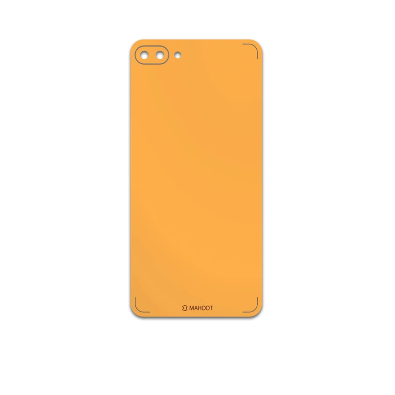 برچسب پوششی ماهوت مدل Matte-Orange مناسب برای گوشی موبایل ایسوس Zenfone 4 Max ZC554KL