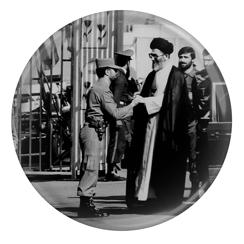  مگنت طرح رهبر حضرت سید علی خامنه ای و شهید صیاد شیرازی مدل S12257 