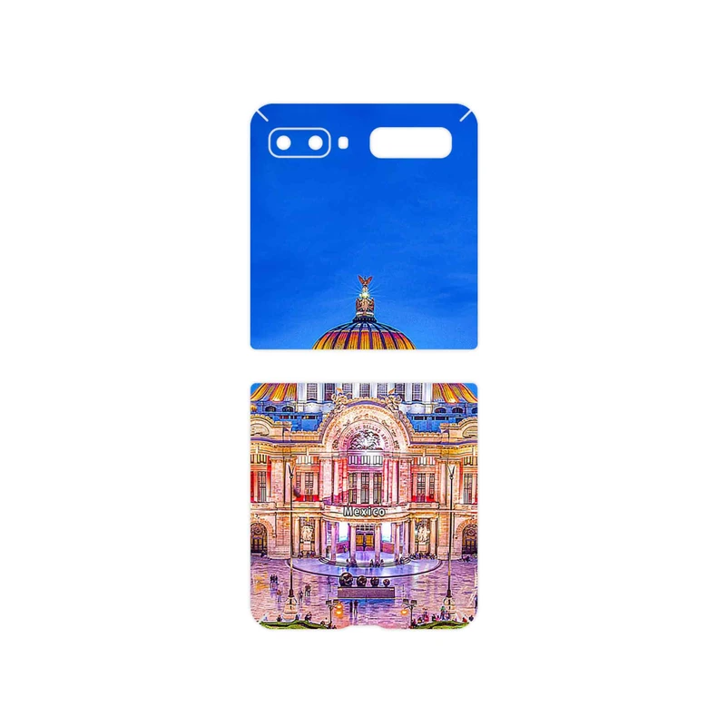 برچسب پوششی ماهوت مدل Mexico City مناسب برای گوشی موبایل سامسونگ Galaxy Z Flip